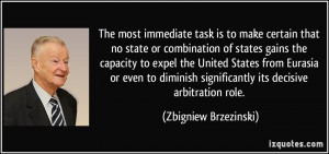 that no state or combination of states gains the capacity to expel ...