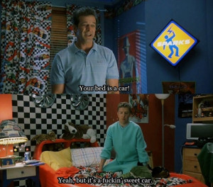 Tagged: #grandmas boy #lol #funny #movies #quotes #quotes #bed #cars