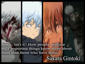 Gintoki Sakata will forever be my favorite character!!! X3No one else ...