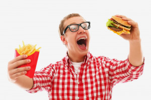 Fast food - a heady combo of fat, salt and sugar!