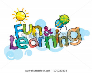Fun & Learning - stock vector
