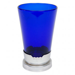 Tall Glass Vases Blue