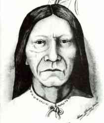 Sketch of Crazy Horse