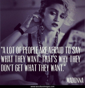 Madonna quotes