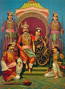 Draupadi and the Pandavas