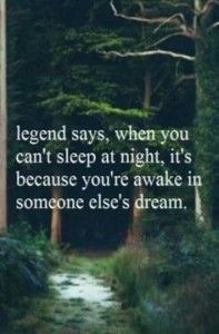 Here are some thoughts on quotes concerning sleep and about our dreams