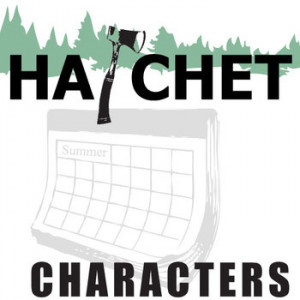 HATCHET Characters Organizer (by Gary Paulsen)
