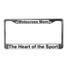 Moto Mom License Plate Frames