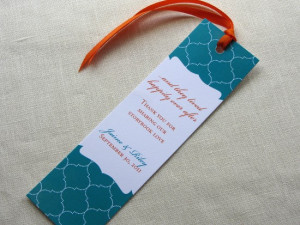 RePost: Fun with Bookmarks at Your Wedding