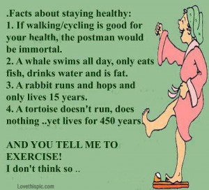 Facts about staying healthy