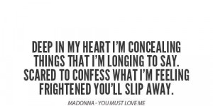 Madonna best quotes and sayings love heart