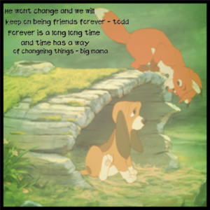 fox and the hound quotes