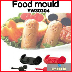 WHOLESALE Sausage Mould Sushi CUTE Mouse ANIMAL DIY Kawaii Gift Funny ...