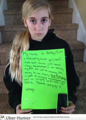 Mom catches daughter cyber-bullying