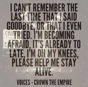 Crown The Empire Lyric Quotes