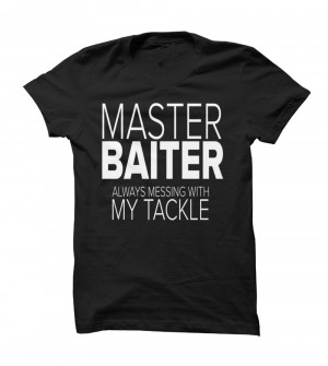 Master Baiter - Funny Fishing Tee