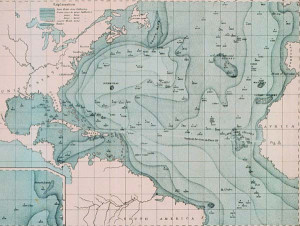 Bathymetric Map of Mid-Atlantic