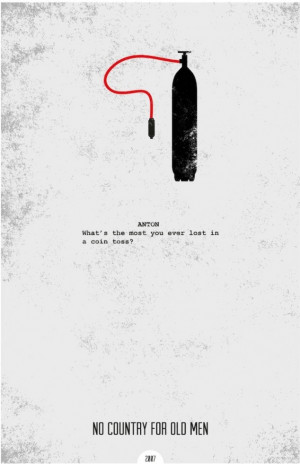 10 minimalist movie posters with a sinister quote from each film