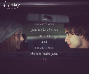 If I Stay book quote. This book made me cry and cry and cry :'( Poor ...