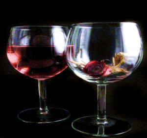Rose wine wallpaper