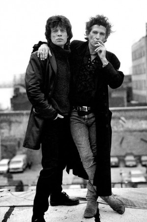 Sante D’Orazio Mick Jagger and Keith Richards: Musicians, Glimmer ...