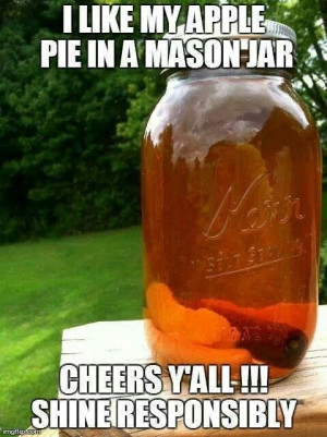 like my apple pie in a mason jar.....