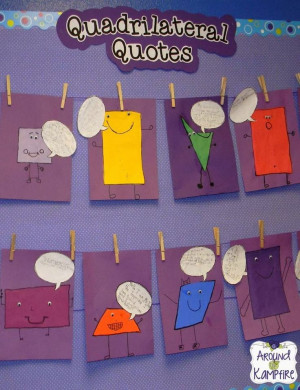 Classifying shapes by their attributes and working with quadrilaterals ...