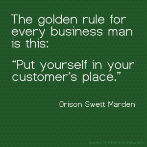 ... you need to put your customer first, not yourself. #humility #quotes