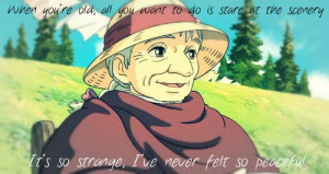 howl's moving castle quote I always think about this quote when I am ...