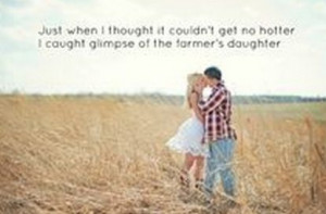 Cute Country Song Lyrics Quotes