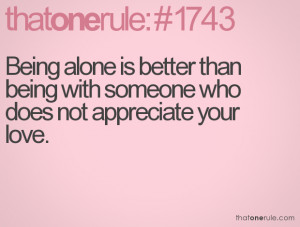 quotes about not being appreciated