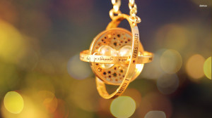 Time-turner pendant - Harry Potter wallpaper