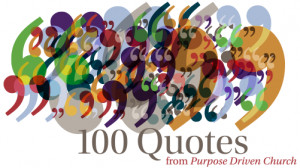 Free: 100 Quotes from Purpose Driven Church + Discussion Guide