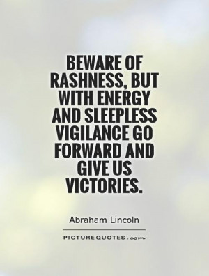 Abraham Lincoln Quotes Victory Quotes