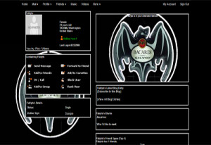 Alcohol MySpace Layouts