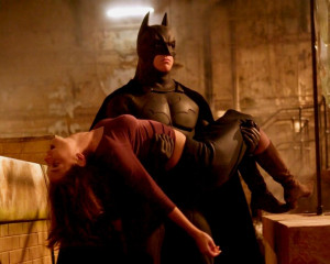 Batman Begins Katie Holmes Christian Bale
