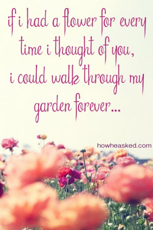 Quote Garden Love