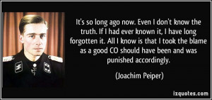 More Joachim Peiper Quotes