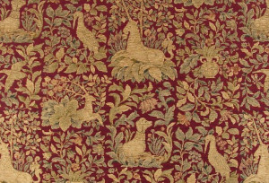 Shield Crest Fabric - woven tapestry Crest Fabrics, Tapestries Fabrics ...
