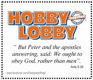 Short F*ck You Note & Meme To Hobby Lobby. What do you think?