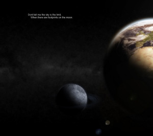 outer space world planets moon quotes earth 1600x900 wallpaper