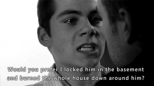 Say what you want, but this is probably one of my favorite Sterek ...