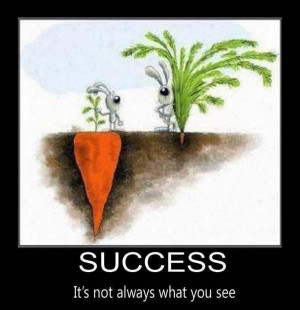 Success Is Not Always What It Seems