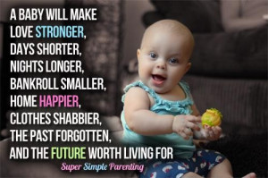 Having a baby quotes baby quotes a baby will make love stronger days ...