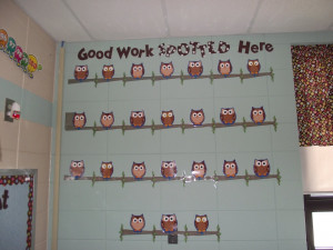 She puts restroom passes in clear 5x7 frames for the kiddos to put at ...