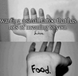 Small and very meaningful tattoo