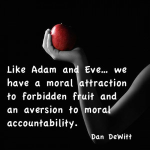 Moral attraction to forbidden fruit