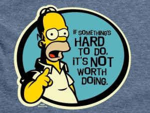 Homer Simpson Work