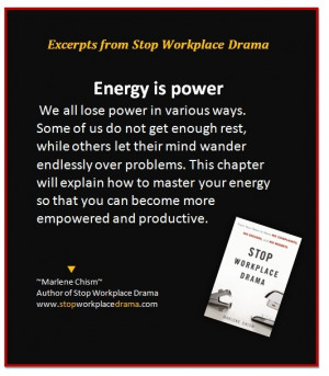 Excerpt from Stop Workplace Drama