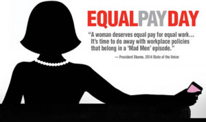 Equal Pay For Women Equal pay day: a woman